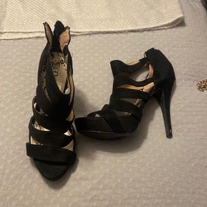 Black high heels